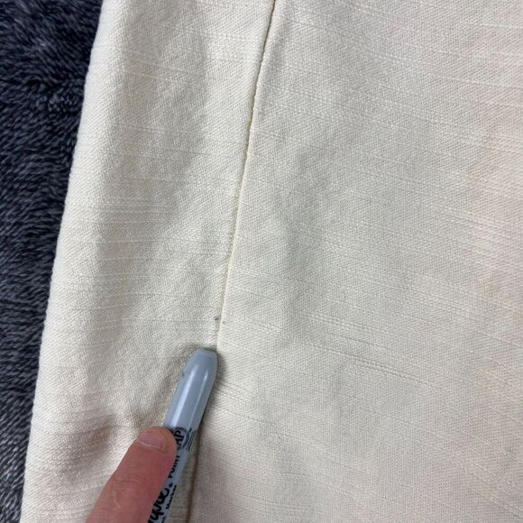 Free People Cargo Distressed Platoon Jogger Pants Pockets XS Button Fly Beige - Picture 4 of 15